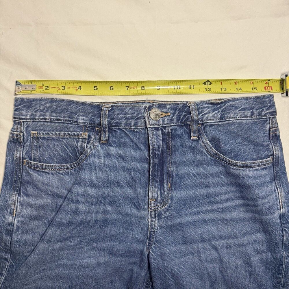 American Eagle Outfitters 90s Straight Jeans - Medium Blue Denim - Picture 6 of 6